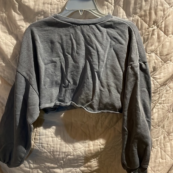 Ladies Crop Sweater - Picture 4 of 4